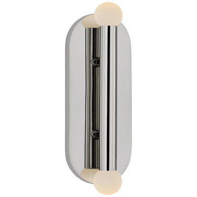 Sconces Linear/Tubular by Visual Comfort Signature ( 268 | KW 2287PN-ECG Rousseau ) 