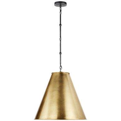 Pendants Metal Shade by Visual Comfort Signature ( 268 | TOB 5091BZ-HAB Goodman ) 