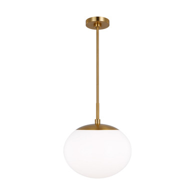 Pendants Glass Down by Visual Comfort Studio ( 454 | EP1341BBS Lune ) 
