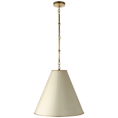 Pendants Fabric Shade by Visual Comfort Signature ( 268 | TOB 5091HAB-AW Goodman ) 