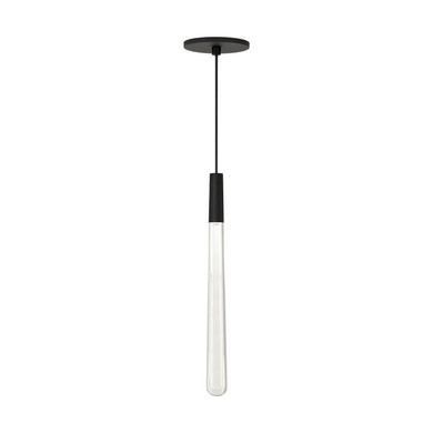 Mini Pendants Glass Down by Visual Comfort Modern ( 182 | 700TRSPPYLC1RB-LED930 Pylon ) 