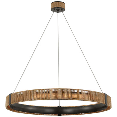 Large Chandeliers Ring/Halo by Visual Comfort Signature ( 268 | CHC 5040BZ/NAB Kayden ) 
