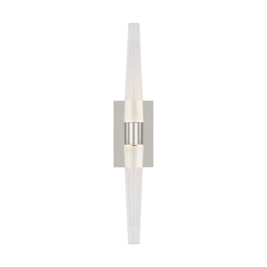 Sconces Double Glass by Visual Comfort Modern ( 182 | SLWS34427N-277 Lassell ) 