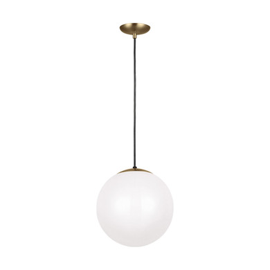 Pendants Glass Down by Visual Comfort Studio ( 454 | 6024EN3-848 Leo - Hanging Globe ) 