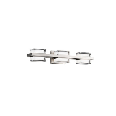 Bathroom Fixtures Three Lights by W.A.C. Lighting ( 34 | WS-77424-30-BN Interlok ) 