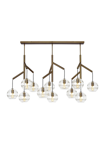 Linear/Island 4 Light + by Visual Comfort Modern ( 182 | 700SDNMPL3CR Sedona ) 