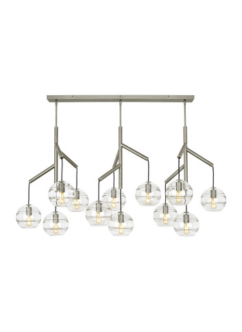 Linear/Island 4 Light + by Visual Comfort Modern ( 182 | 700SDNMPL3CS-LED927 Sedona ) 