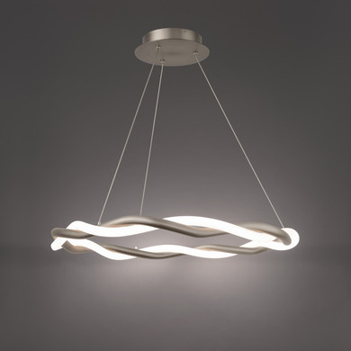Mid. Chandeliers Ring/Halo by W.A.C. Lighting ( 34 | PD-31228-BN Escapade ) 