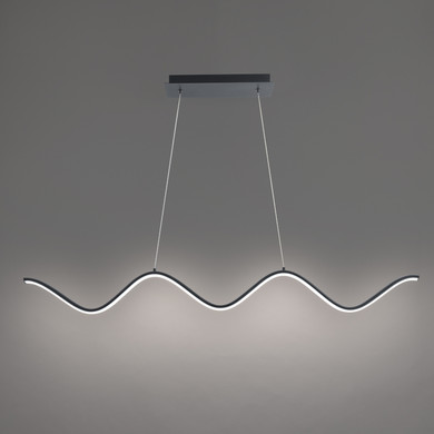 Linear/Island Geometric/Linear by W.A.C. Lighting ( 34 | PD-33244-BK Morae ) 