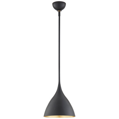 Pendants Metal Shade by Visual Comfort Signature ( 268 | ARN 5350MBK Agnes ) 