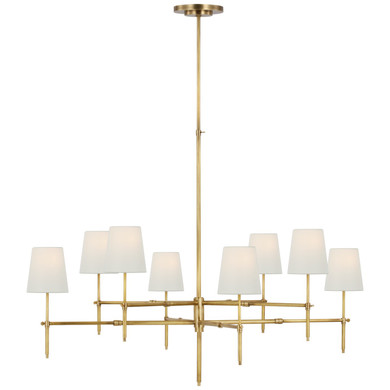 Large Chandeliers Candle by Visual Comfort Signature ( 268 | TOB 5197HAB-L Bryant ) 