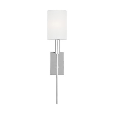 Sconces Single Candle by Visual Comfort Studio ( 454 | EW1161PN Brianna ) 