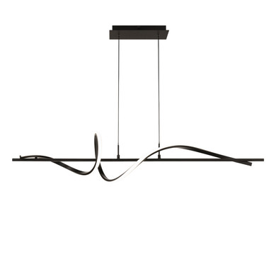 Linear/Island Geometric/Linear by W.A.C. Lighting ( 34 | PD-39443-30-BK Corkscrew ) 