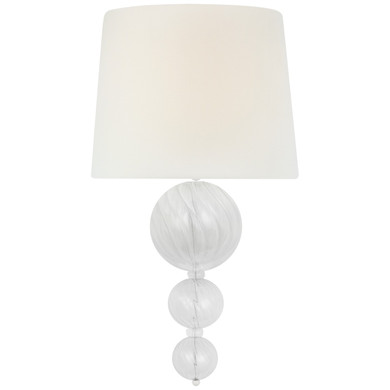 Sconces Drum Shade by Visual Comfort Signature ( 268 | JN 2004PW/CG-L Talia ) 