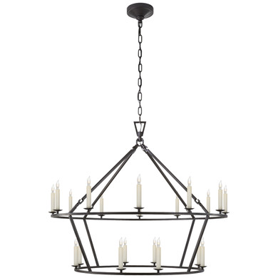 Large Chandeliers Candle by Visual Comfort Signature ( 268 | CHC 5179AI Darlana Ring ) 