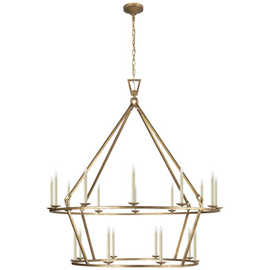 Large Chandeliers Candle by Visual Comfort Signature ( 268 | CHC 5199GI Darlana Ring ) 