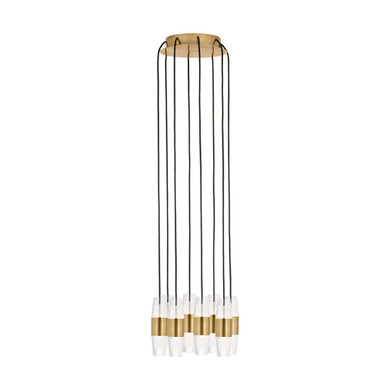 Mini Chandeliers Multi-Port/Cascade by Visual Comfort Modern ( 182 | SLCH38527NB Lassell ) 