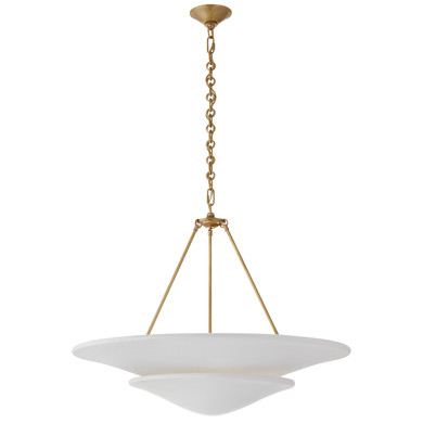 Pendants Bowl Style by Visual Comfort Signature ( 268 | ARN 5427HAB-PW Mollino ) 