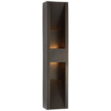 Exterior Sconces by Visual Comfort Signature ( 268 | KW 2764BZ Tribute ) 