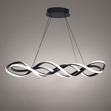 Linear/Island Ring/Halo by W.A.C. Lighting ( 34 | PD-47839-BK Interlace ) 