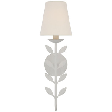 Sconces Single Candle by Visual Comfort Signature ( 268 | JN 2086PW-L Avery ) 