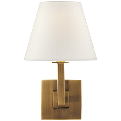 Sconces Single Candle by Visual Comfort Signature ( 268 | S 20HAB-L Architectural ) 