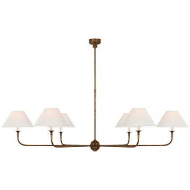 Large Chandeliers Candle by Visual Comfort Signature ( 268 | TOB 5454AG-L Piaf ) 