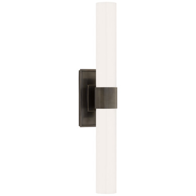Sconces Double Glass by Visual Comfort Signature ( 268 | S 2164BZ-WG Presidio ) 
