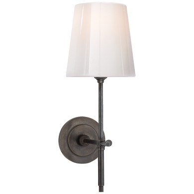 Sconces Single Candle by Visual Comfort Signature ( 268 | TOB 2022BZ-WG Bryant ) 