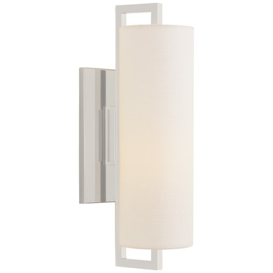 Sconces Single Glass by Visual Comfort Signature ( 268 | S 2520PN-L Bowen ) 