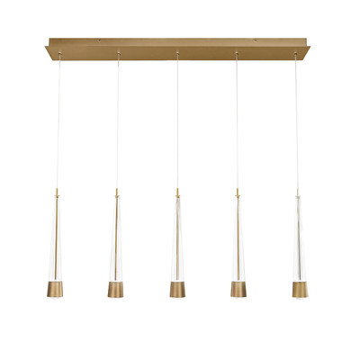 Linear/Island Multi-port/Cascade by W.A.C. Lighting ( 34 | PD-59405L-AB Quill ) 