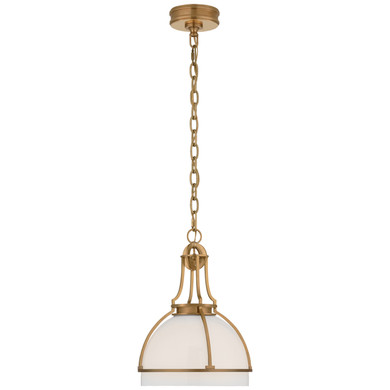 Pendants Glass Down by Visual Comfort Signature ( 268 | CHC 5481AB-WG Gracie ) 