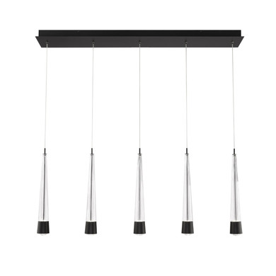 Linear/Island Multi-port/Cascade by W.A.C. Lighting ( 34 | PD-59405L-BK Quill ) 