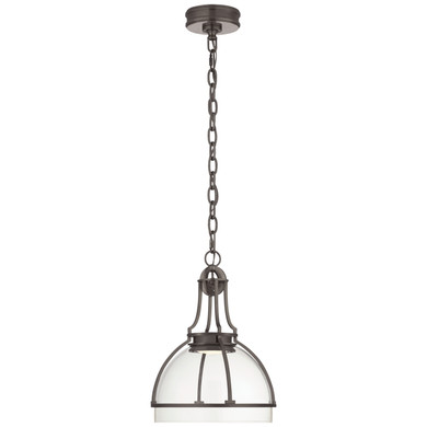 Pendants Glass Down by Visual Comfort Signature ( 268 | CHC 5481BZ-CG Gracie ) 