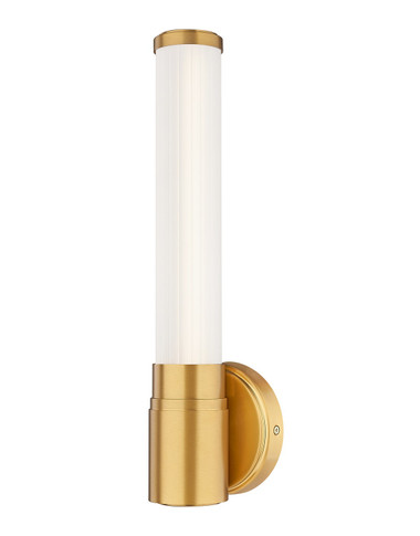 Sconces Single Glass by Z-Lite ( 224 | 1020-1S-MGLD-LED Warwick ) 