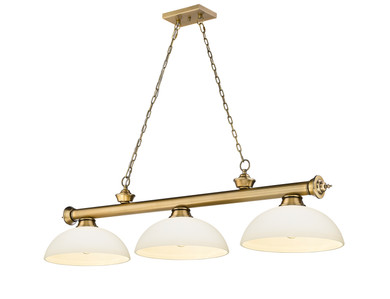 Linear/Island 3 Light Bar by Z-Lite ( 224 | 2306-3RB-DMO14 Cordon ) 