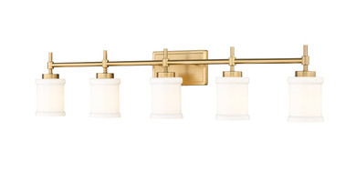 Bathroom Fixtures Five+Lights by Z-Lite ( 224 | 622-5V-MGLD Cadoc ) 