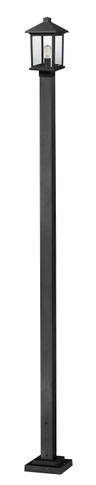Exterior Post/Pier Head by Z-Lite ( 224 | 531PHMS-536P-BK Portland ) 