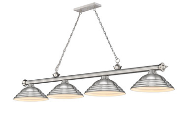 Linear/Island 4 Light + by Z-Lite ( 224 | 2306-4BN-SBN Cordon ) 