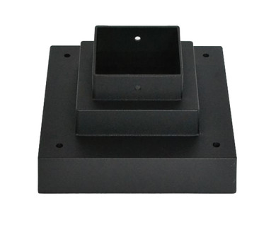 Exterior Pier Mounts by Z-Lite ( 224 | SQPM-BK Pier Mounts ) 
