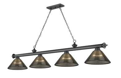 Linear/Island 4 Light + by Z-Lite ( 224 | 2306-4BP-ARS Cordon ) 