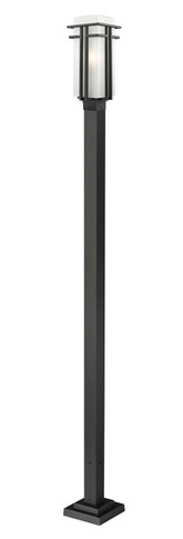 Exterior Post/Pier Head by Z-Lite ( 224 | 549PHB-536P-BK Abbey ) 