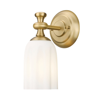 Sconces Single Glass by Z-Lite ( 224 | 1102-1S-MGLD Orion ) 
