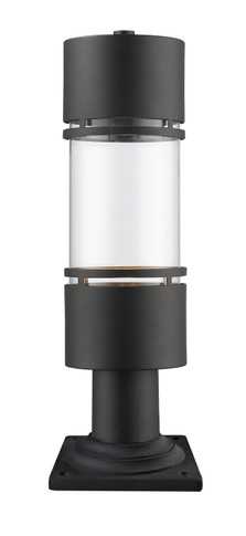Exterior Post/Pier Head by Z-Lite ( 224 | 553PHB-533PM-BK-LED Luminata ) 