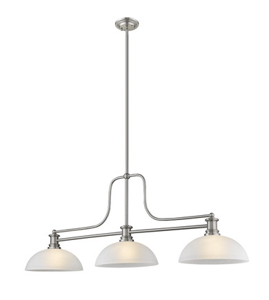 Linear/Island 3 Light Bar by Z-Lite ( 224 | 725-3BN-DWL14 Melange ) 