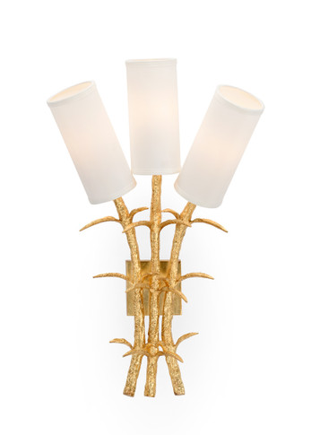 Sconces Triple Glass by Wildwood ( 460 | 69697 Chelsea House Misc ) 