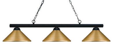 Linear/Island 3 Light Bar by Z-Lite ( 224 | 155-3MB-MSG Sharp Shooter ) 