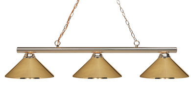 Linear/Island 3 Light Bar by Z-Lite ( 224 | 155-3PB-MPB Sharp Shooter ) 