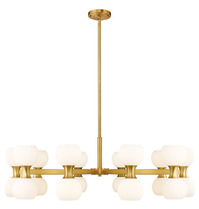 Large Chandeliers Glass Shade by Z-Lite ( 224 | 494-20MGLD Artemis ) 