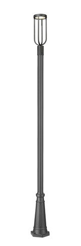 Exterior Post/Pier Head by Z-Lite ( 224 | 5005PHM-519P-BK-LED Leland ) 
